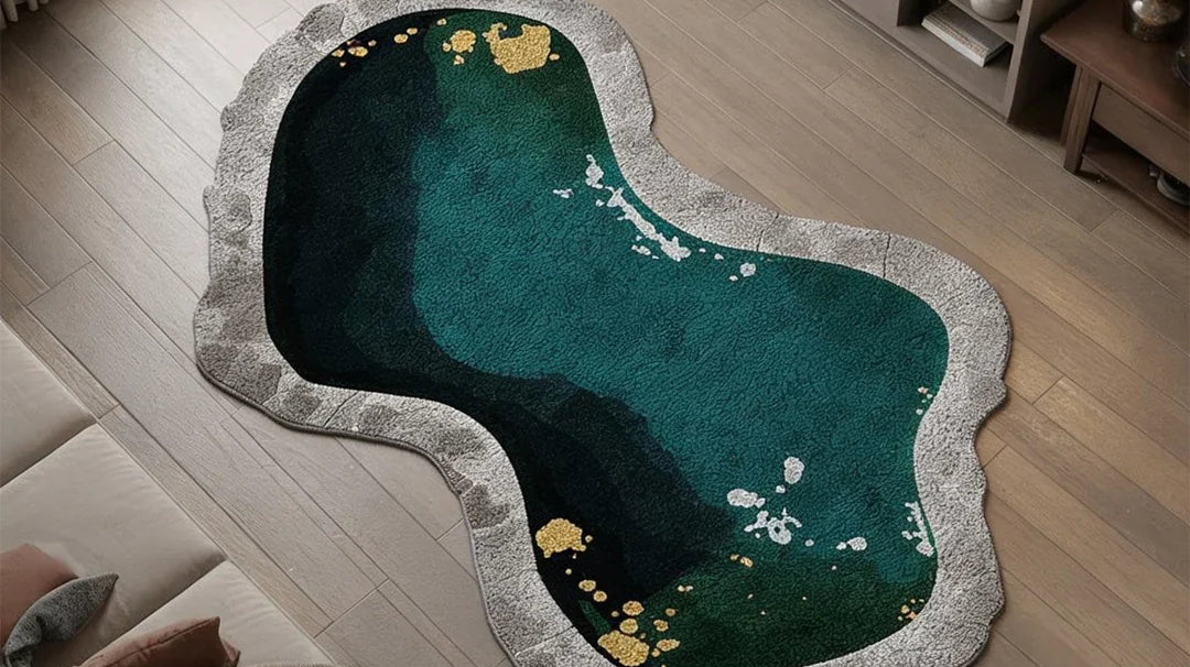 Irregular Shaped Rugs for Living Rooms: A Smarter Alternative to Traditional Area Rugs