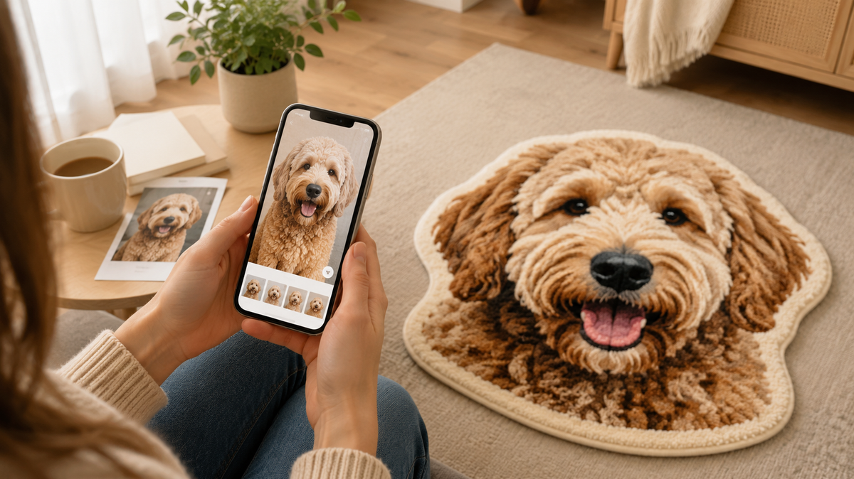 How to Choose the Best Photo for a Custom Pet Rug