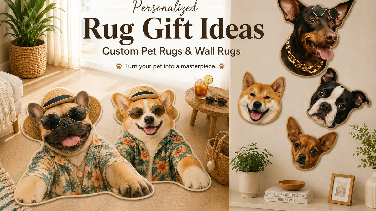 Personalized Rug Gift Ideas: Custom Pet Rugs and Wall Rugs