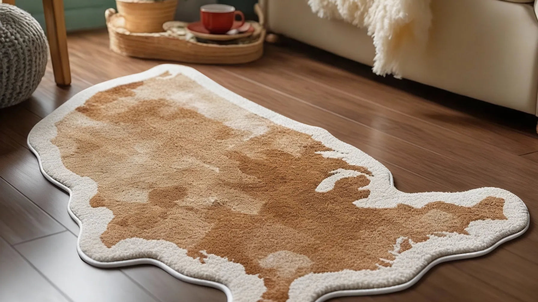 United States of America Rug: A USA Map Rug for Modern, Personality-Driven Interiors