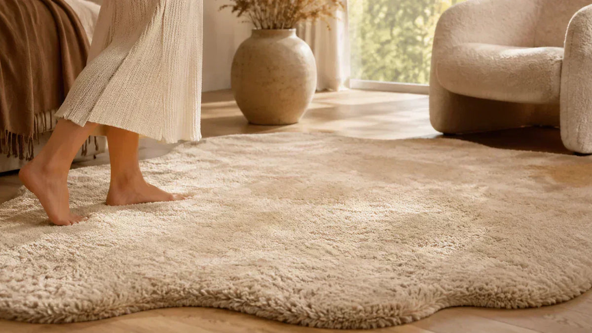 8mm Faux Cashmere Custom Rugs: Printing, Texture & Care Guide