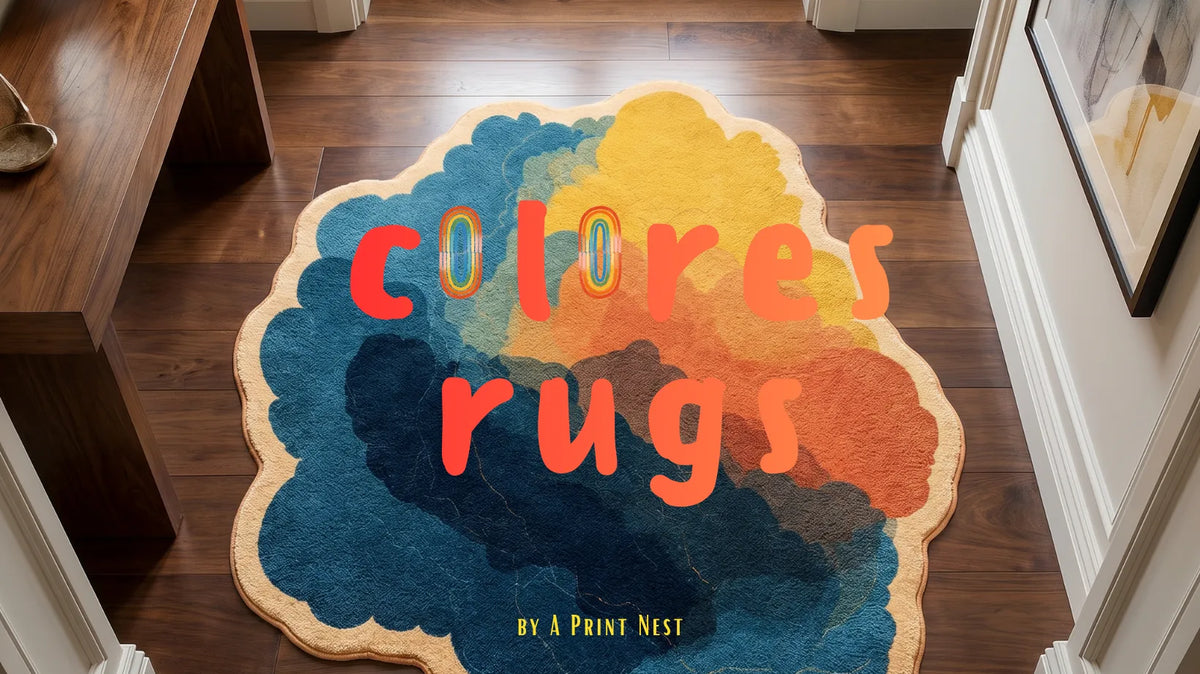 Colores Rugs by A Print Nest