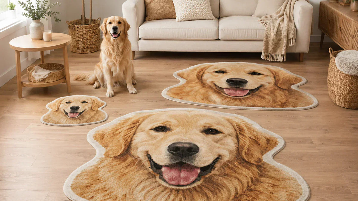 Custom Pet Rug Size Guide: How to Choose the Right Size