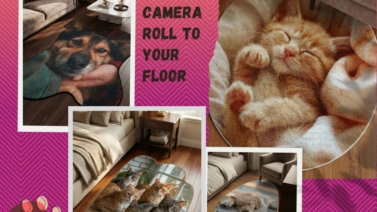 Custom Pet Rugs by A Print Nest