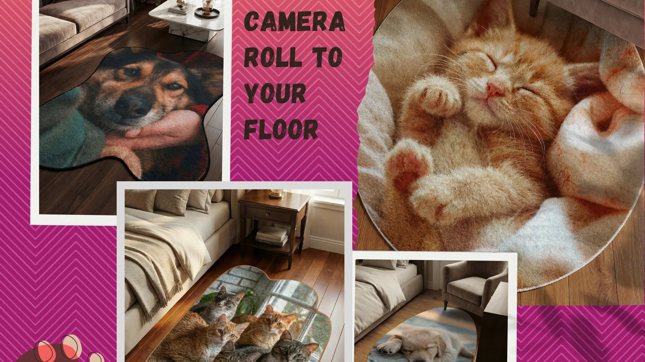 Custom Pet Rugs by A Print Nest