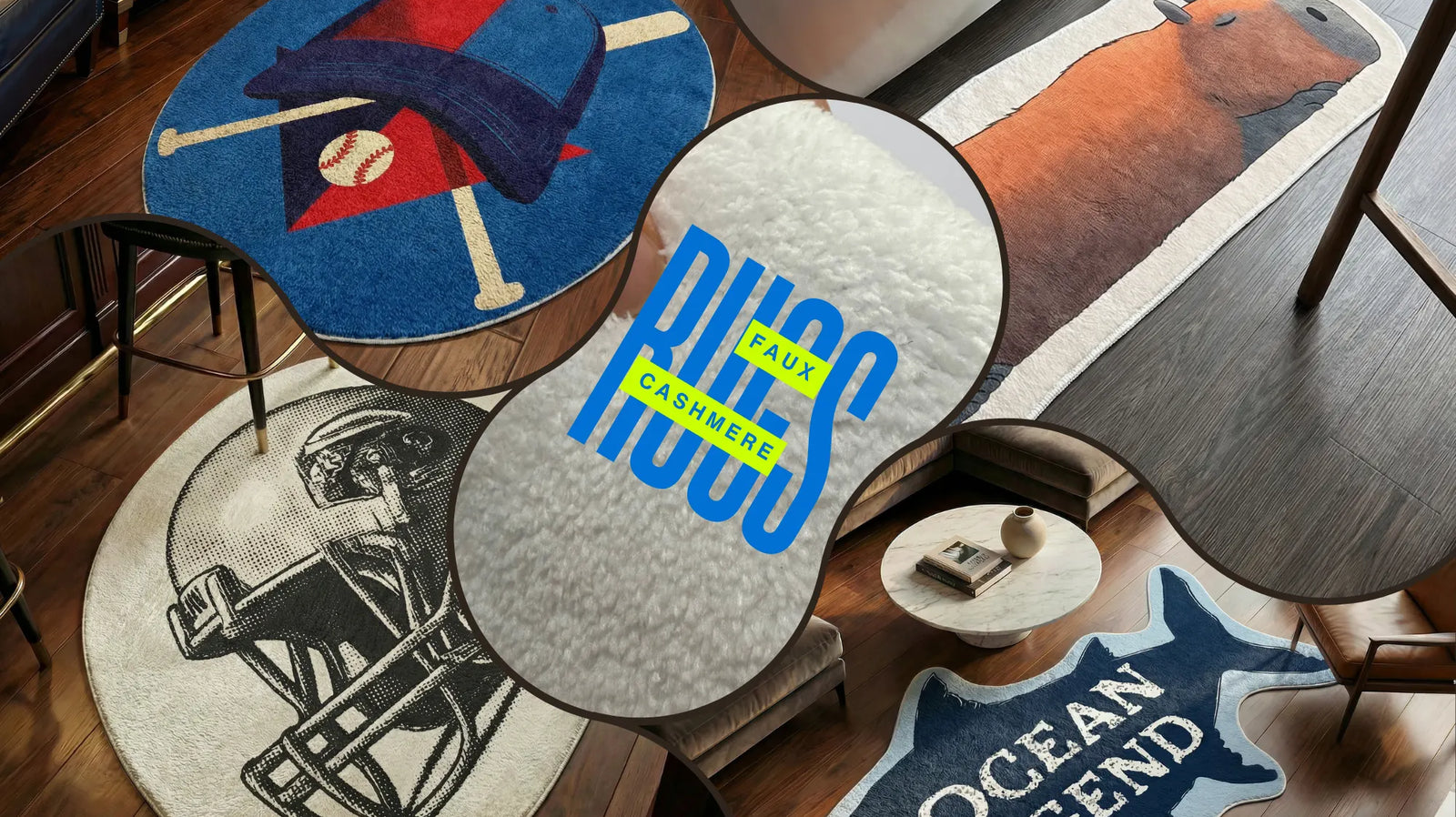 Faux Cashmere Rugs by A Print Nest