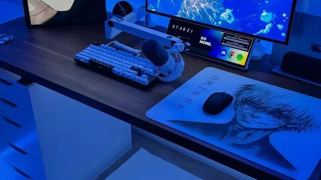 How a Custom Logo Rug Transformed Ninoo Tech’s Gaming Setup