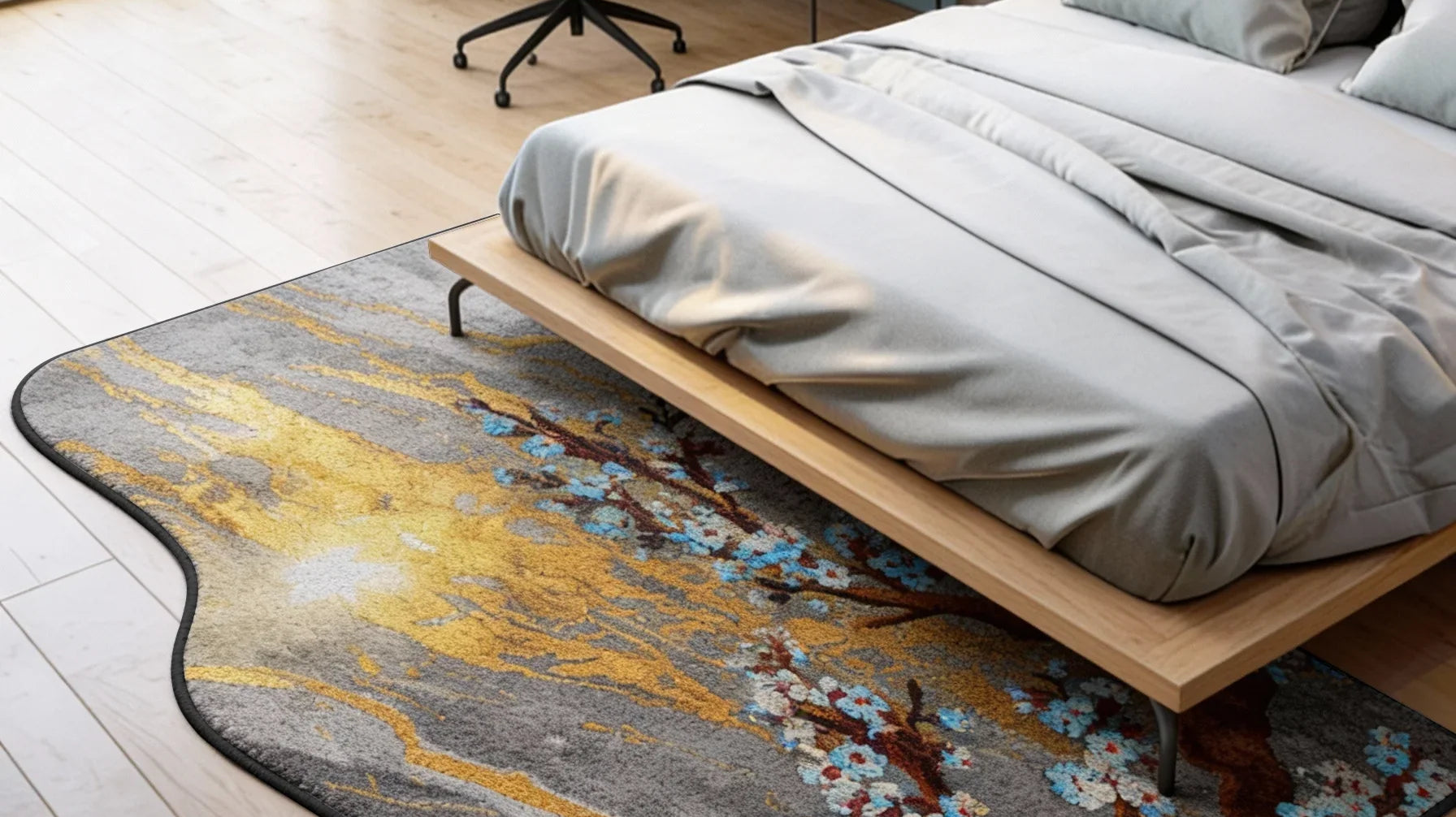 Rug Size for a King Bed: Why Custom Sizing Creates the Perfect Bedroom Layout