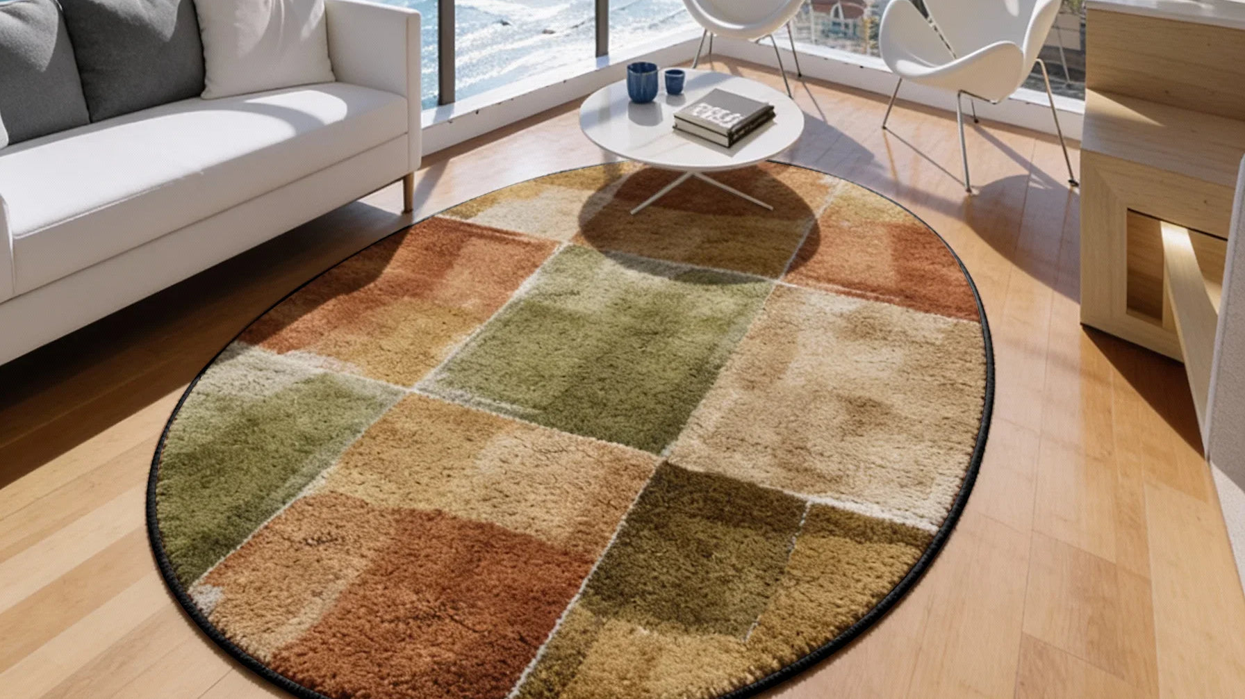 Checkered Rugs Explained: Why This Pattern Is Dominating Modern U.S. Interiors