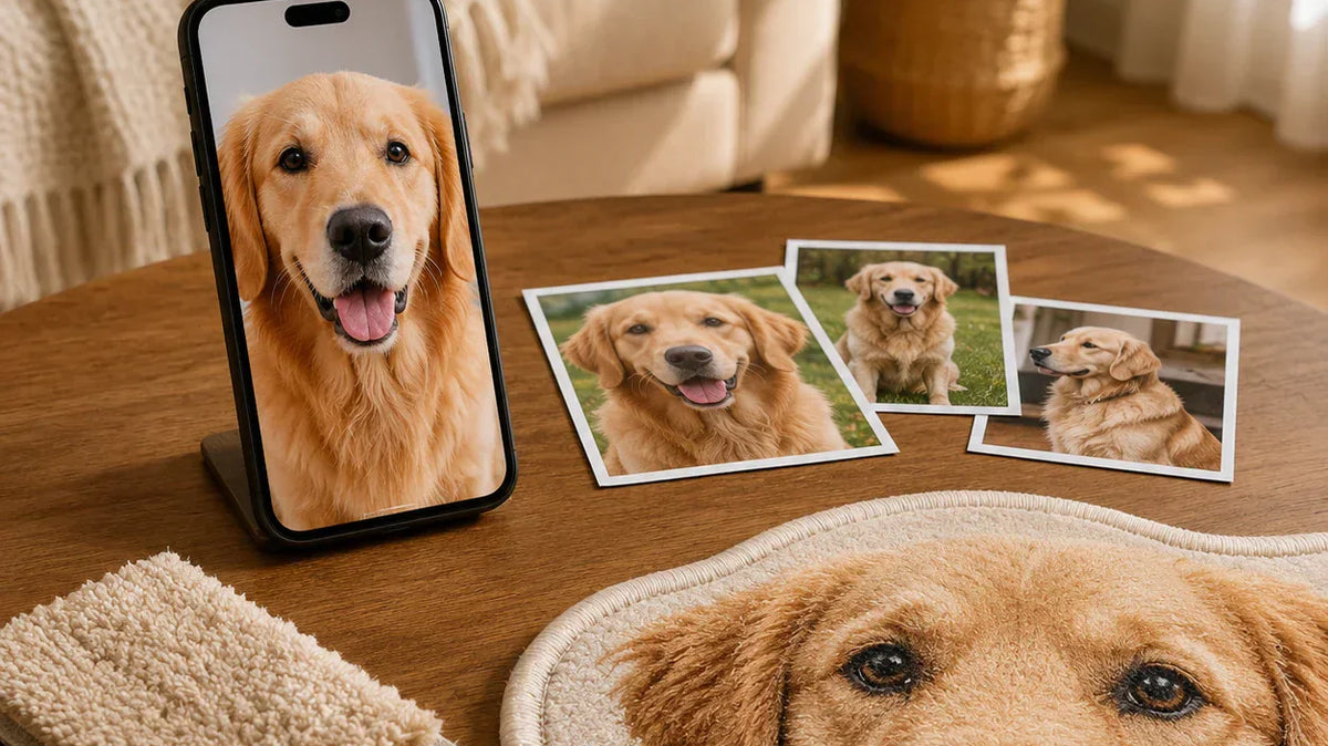 How to Turn a Pet Photo into a Custom Pet Rug
