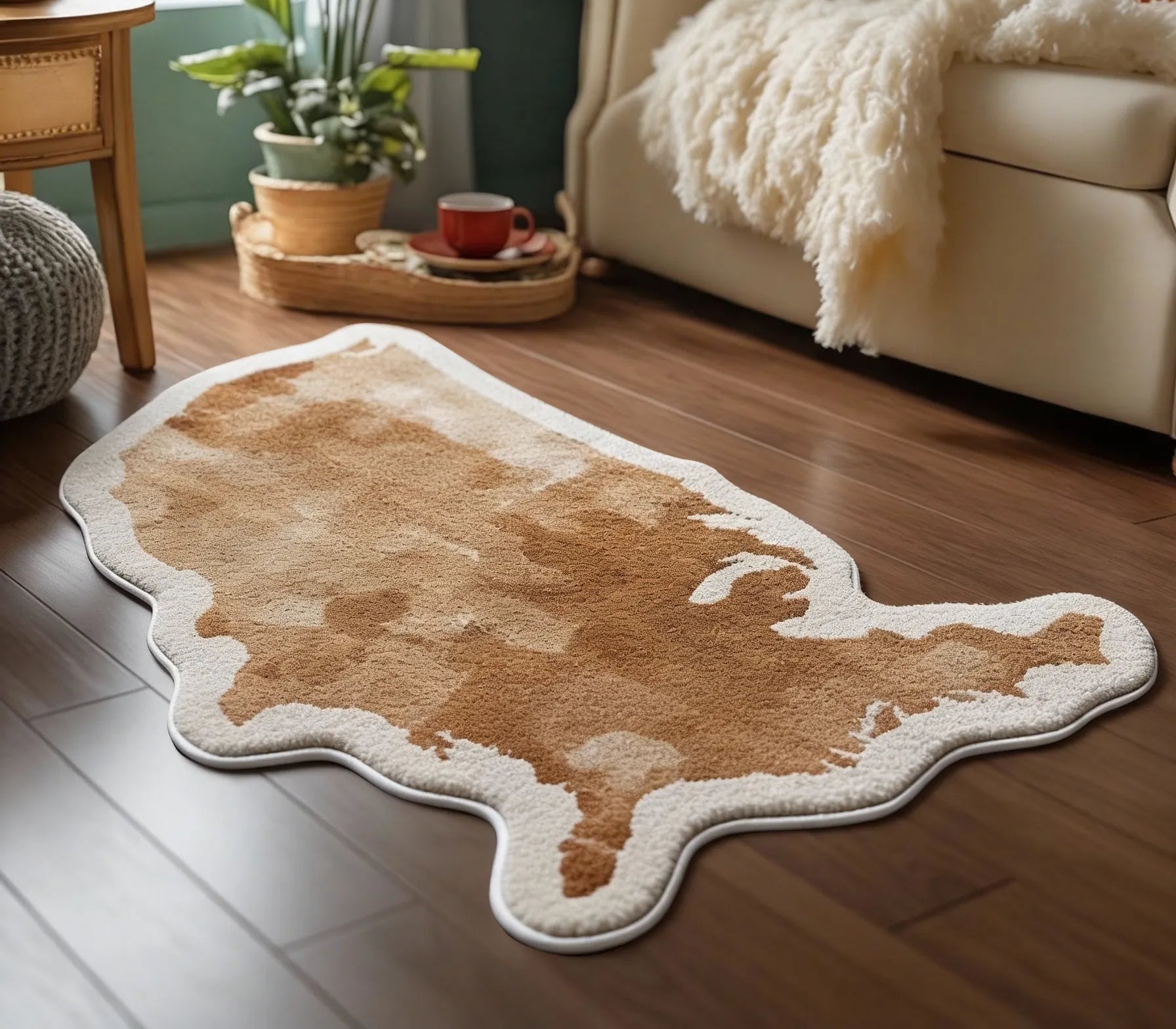 United States of America Rug: A USA Map Rug for Modern, Personality-Driven Interiors