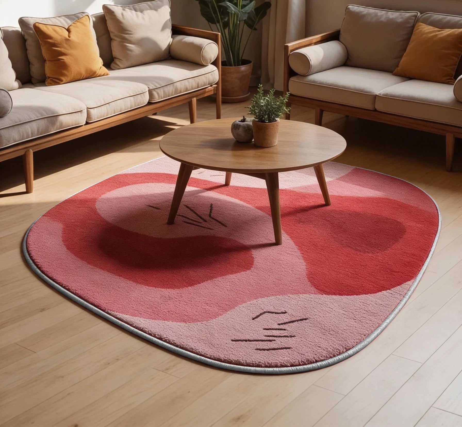 Pink Rugs That Feel Designed, Not Decorative