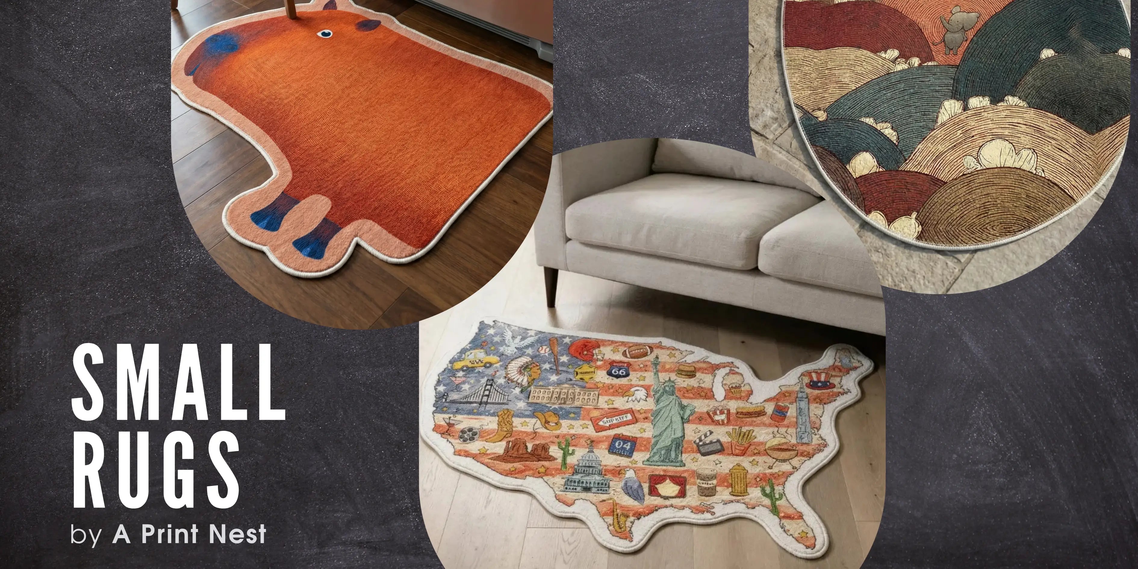 Small Irregular-Shaped Rugs: How to Add Personality in Tight Spaces – A ...