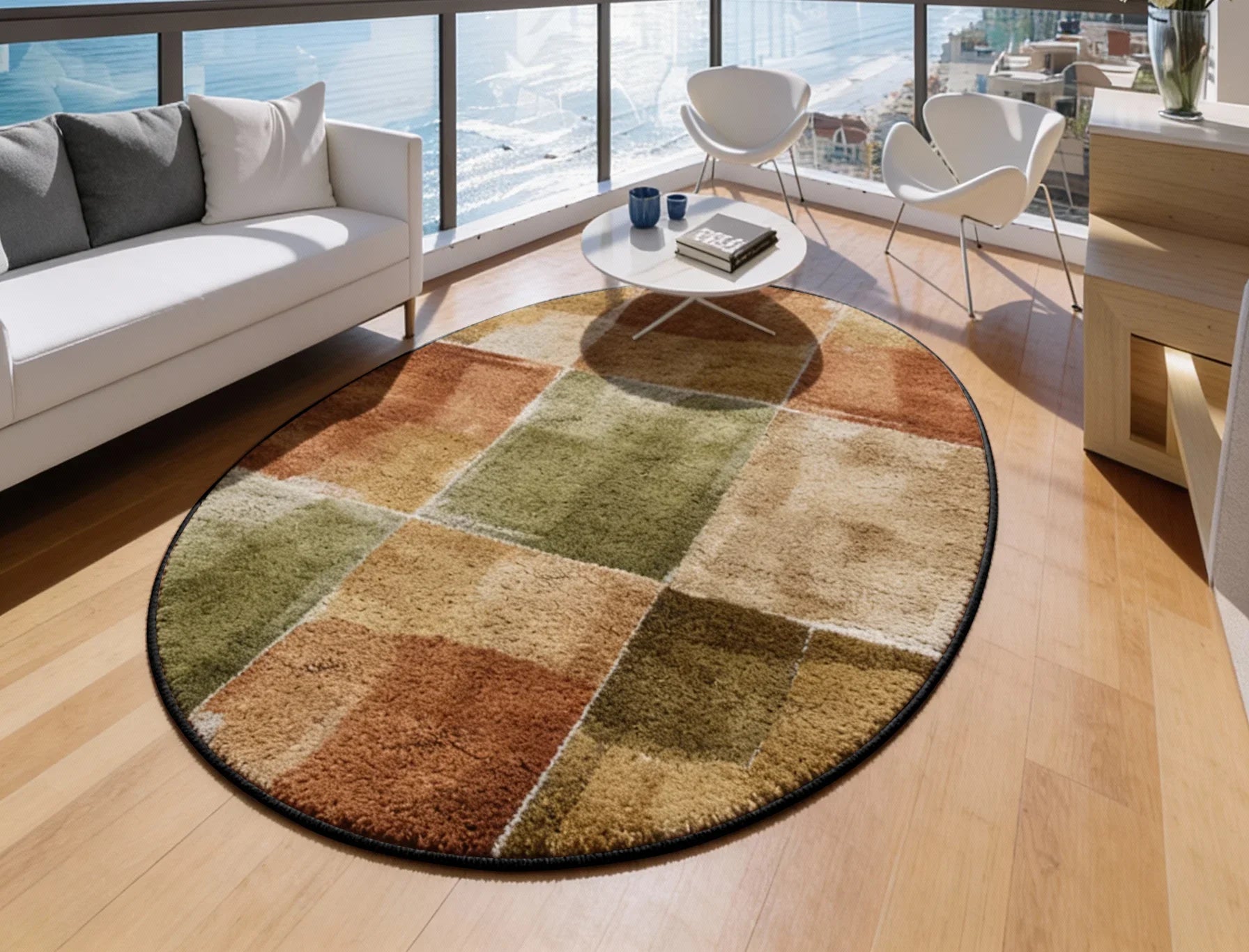 Checkered Rugs Explained: Why This Pattern Is Dominating Modern U.S. Interiors