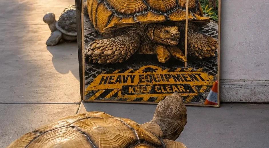 Custom Tortoise Rug From Photo | Seamus’ Tank on Duty