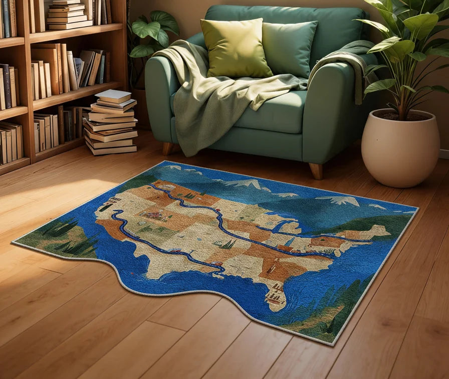 Irregular Shaped Area Rugs: Organic, Odd, Asymmetrical—How to Choose the Right Freeform Rug for Your Home