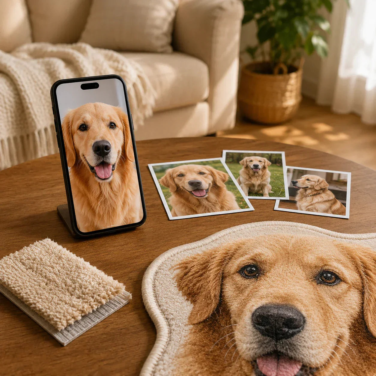 How to Turn a Pet Photo into a Custom Pet Rug