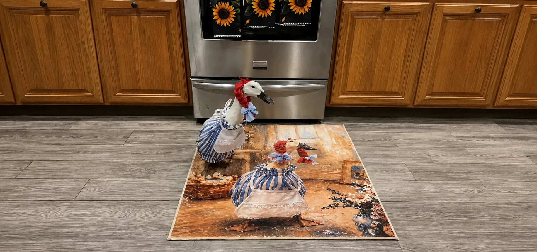 Rosie’s Custom Duck Rug: From Video to Finished Design