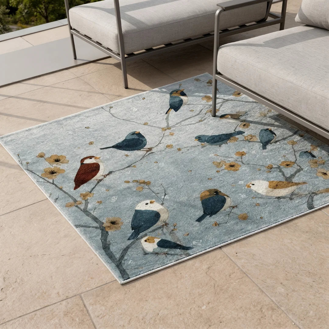 Bird-Inspired Rugs by A Print Nest