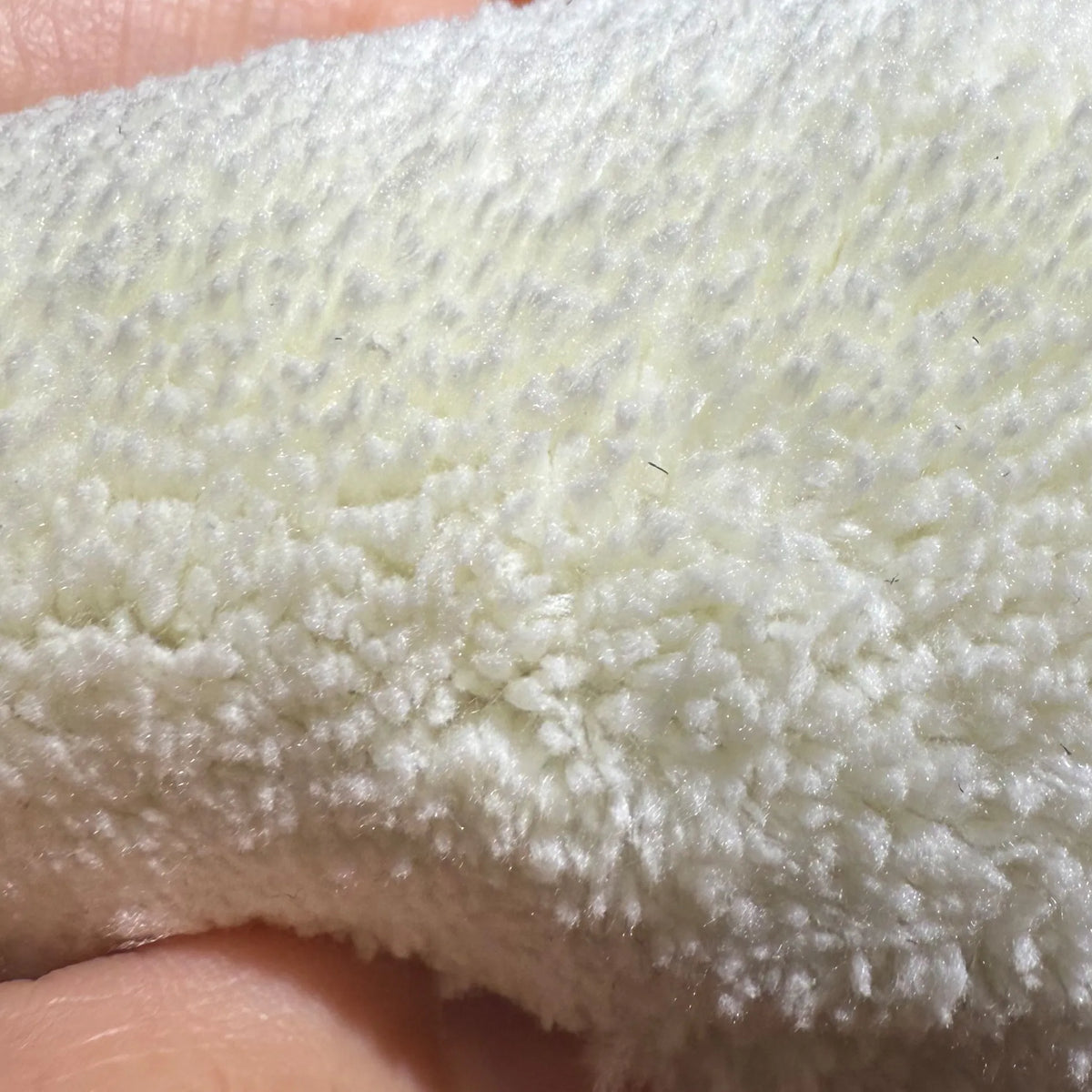 Details of faux cashmere rug