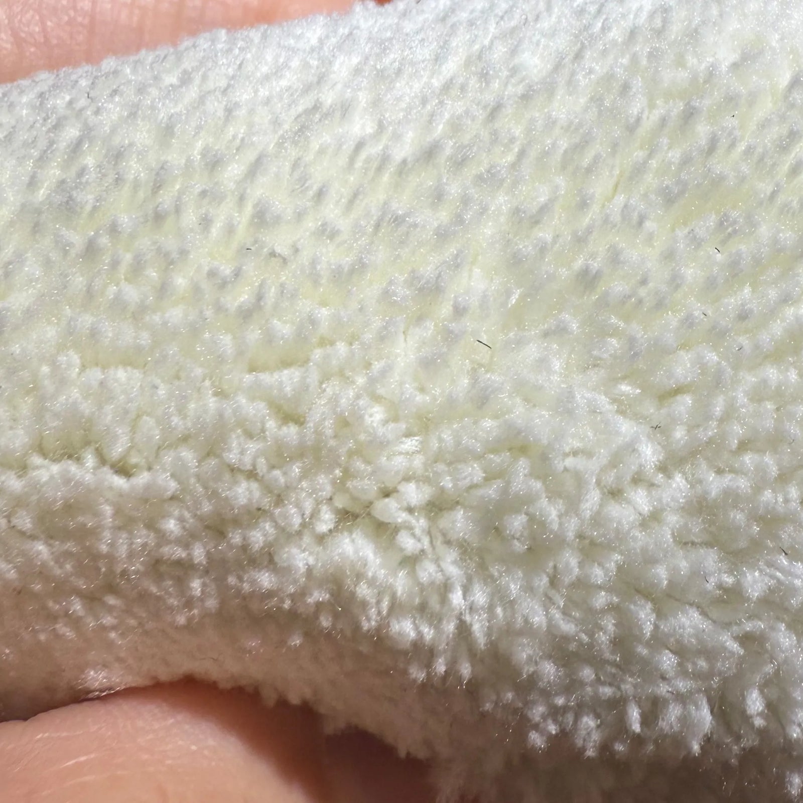 Details of faux cashmere rug