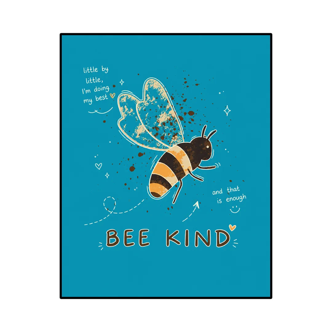 Bee style rug entryway
