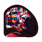 American football logo rug sports ba