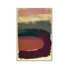 Rothko inspired abstract color rug living room