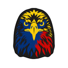 Eagle logo rug living room