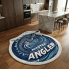 Ocean logo rug kitchen