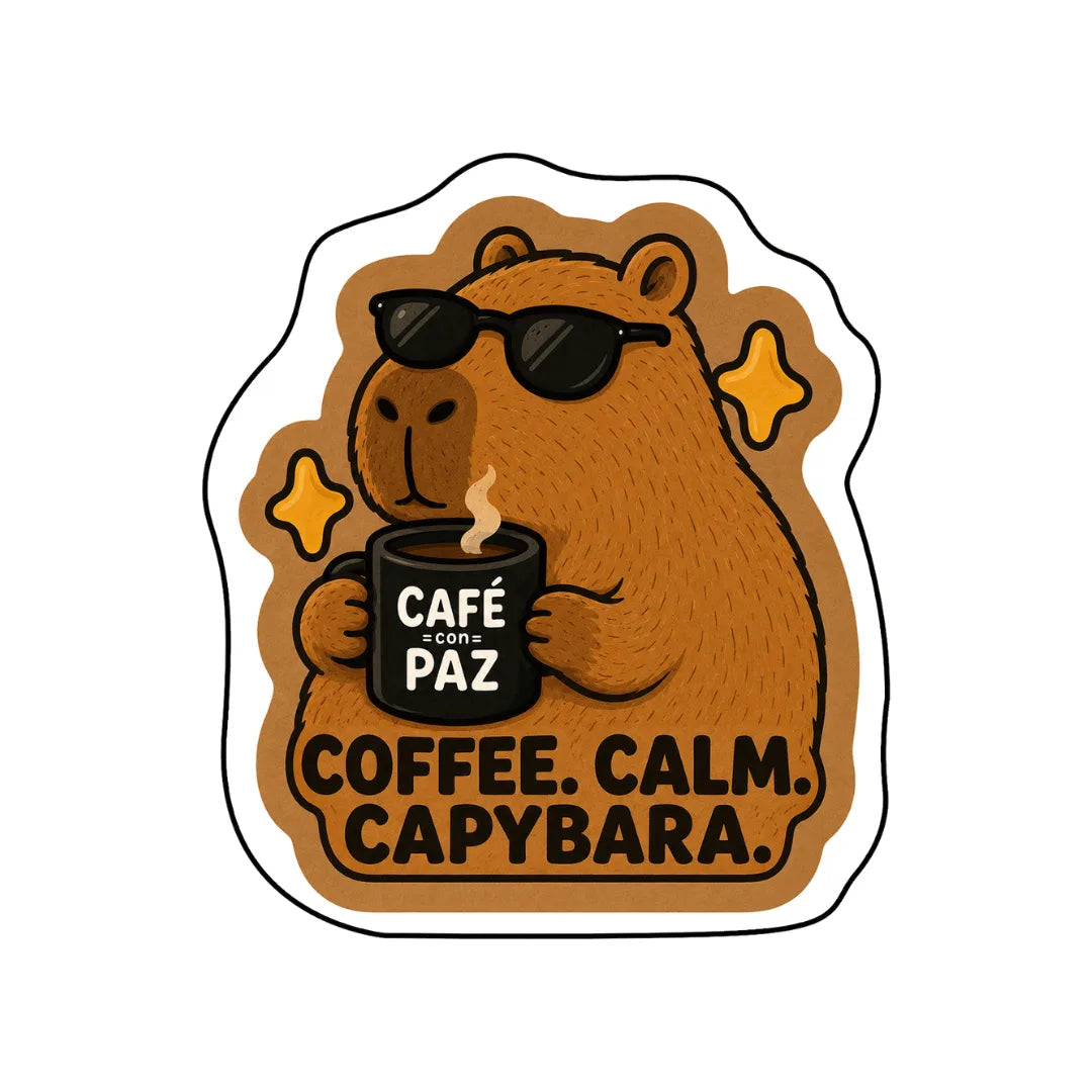 Irregular capybara rug living room