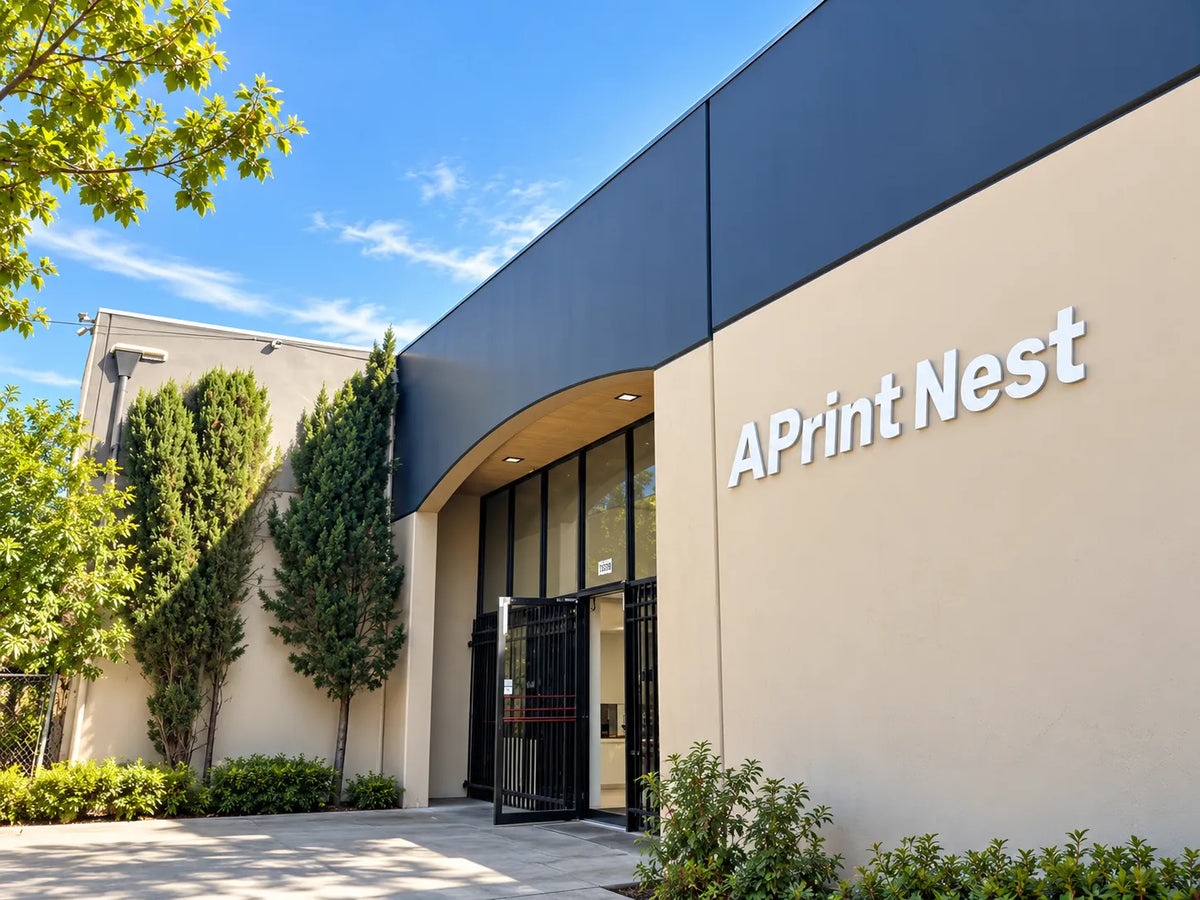 A Print Nest custom rug production facility in California