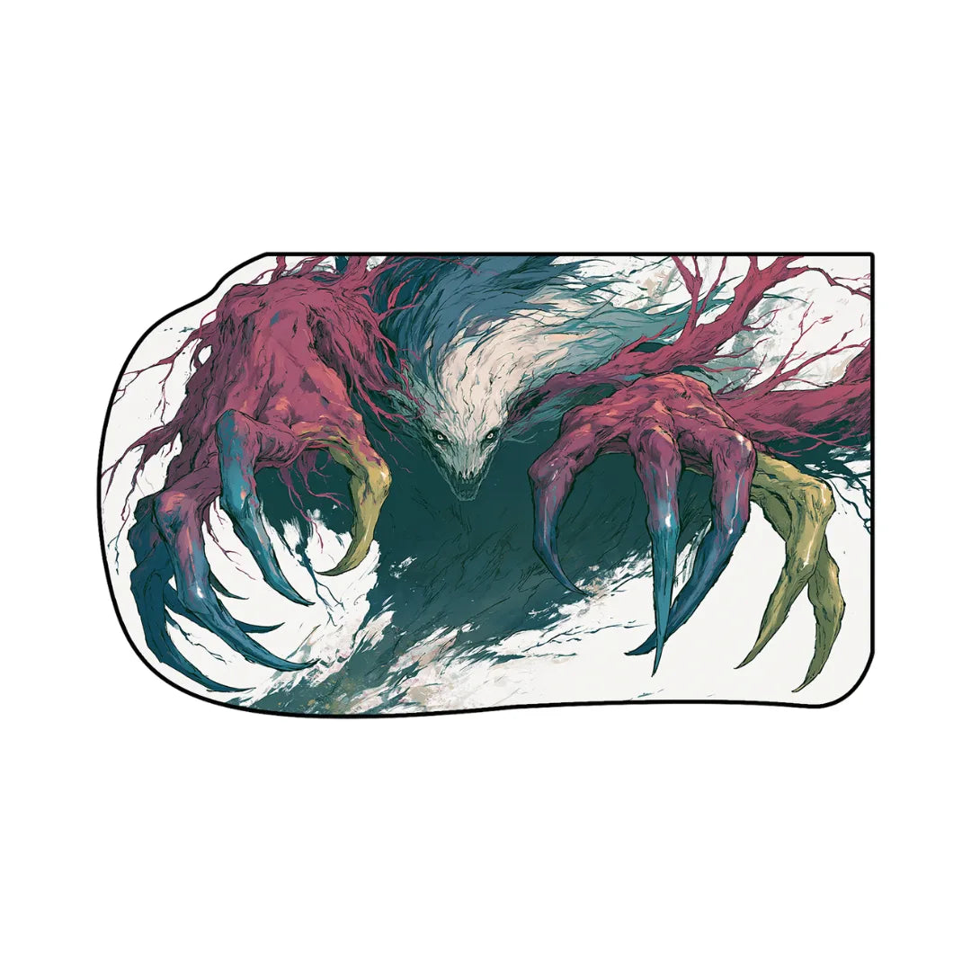Irregular monster rug bedroom