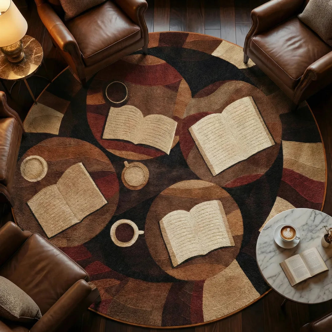 Coffee rug coffee shop