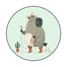 Capybara style rug kidsroom