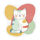 Irregular cat rug bedroom