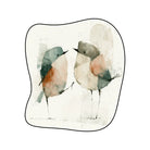 Bird inspired rug bedroom