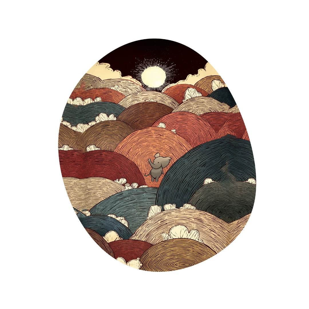 Irregular boho rug patio balcony