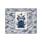 Stamp inspired rug living room