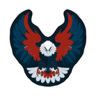 Eagle logo rug living room