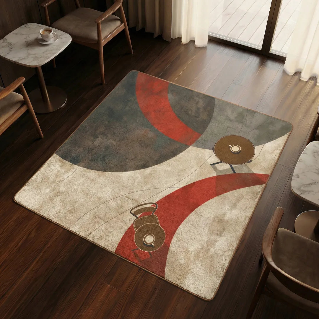 Coffee rug coffee shop