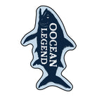 Ocean logo rug living room