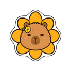 Irregular capybara rug kidsroom playroom