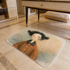 Melancholy style rug bedroom
