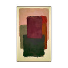 Rothko inspired abstract color rug living room