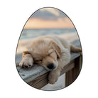 Sleepy puppy rug bedroom