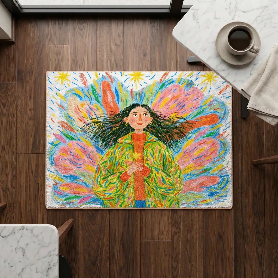Colores rug coffee shop