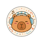 Capybara style rug patio balcony