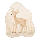 Irregular deer rug kidsroom