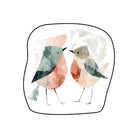 Bird inspired rug bedroom